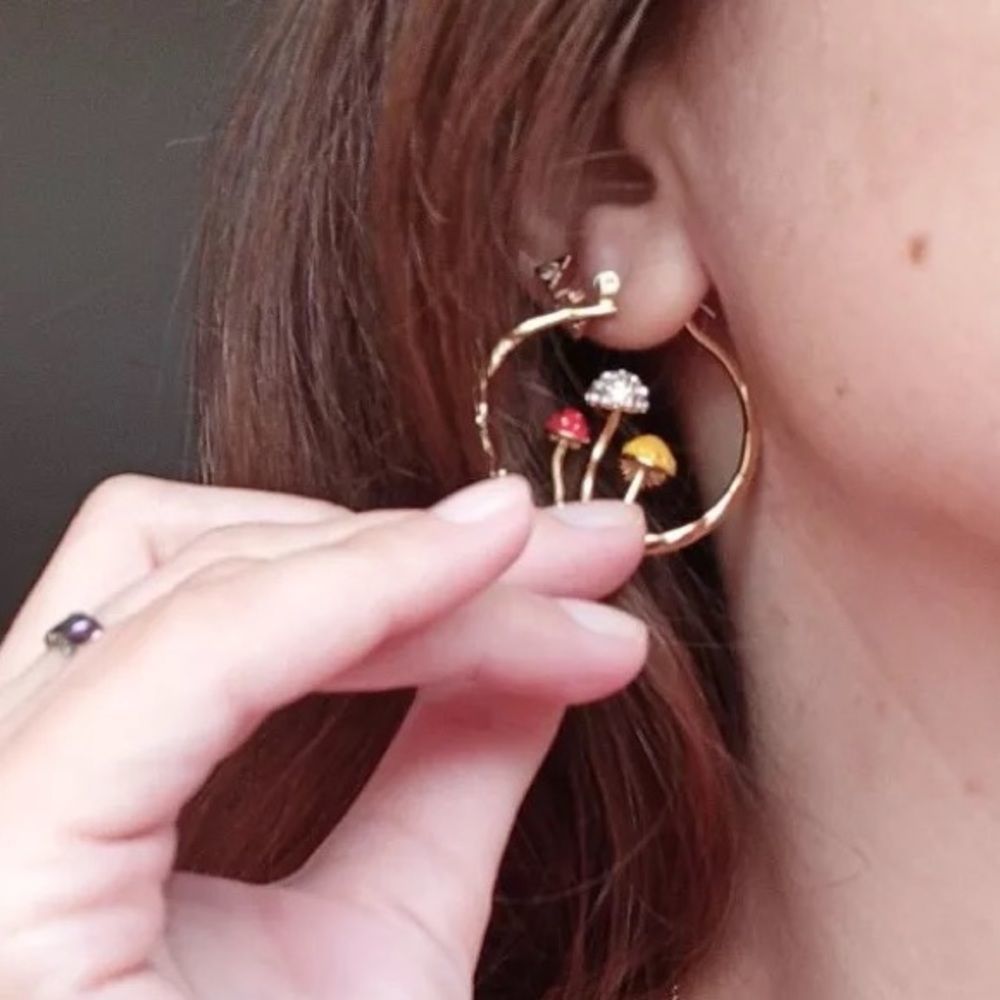 Mushroom 🍄 hoops - Picture 5 of 5